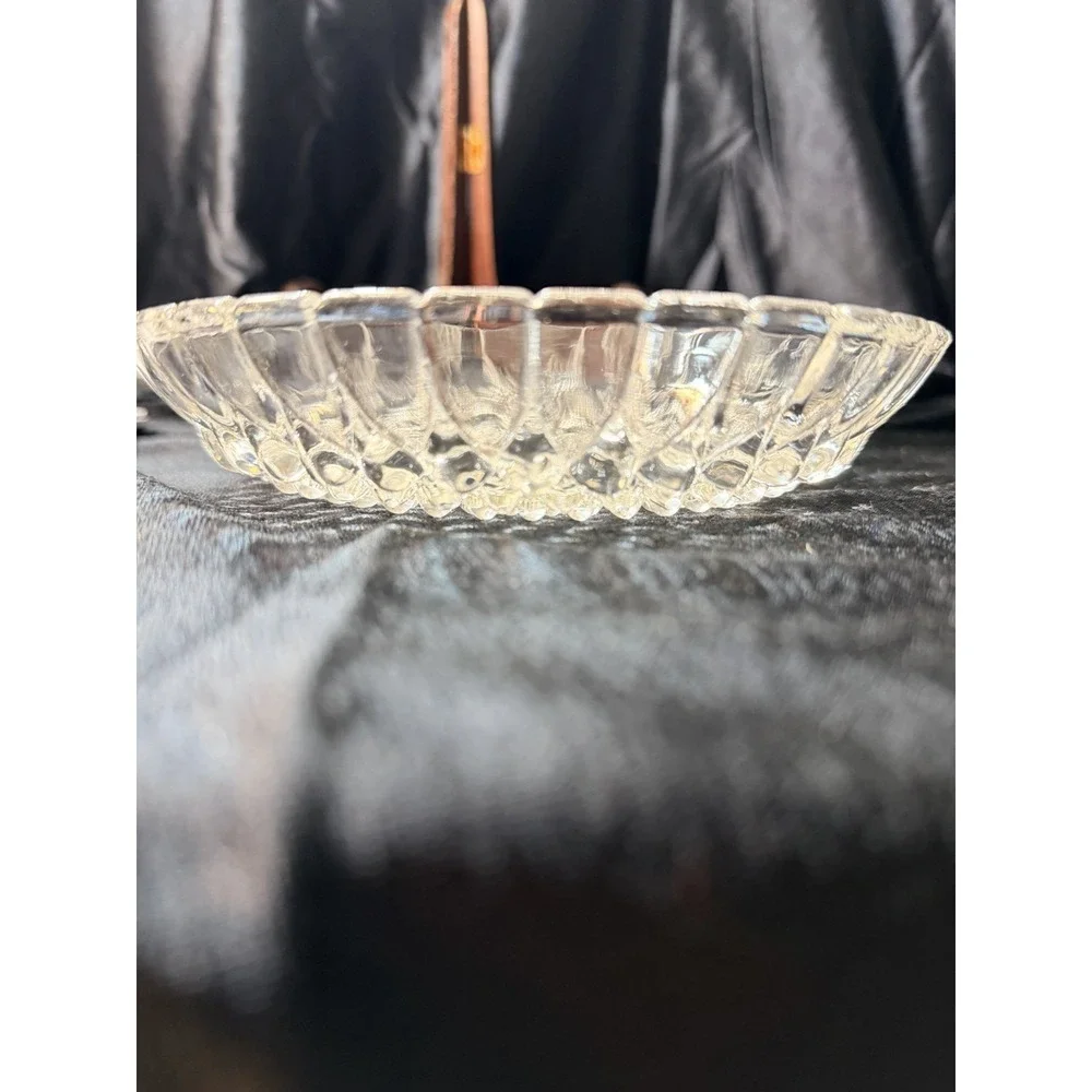 Vintage Clear Glass Hobnail 7 Inch Dish Bowl‎ Candy (2820)
